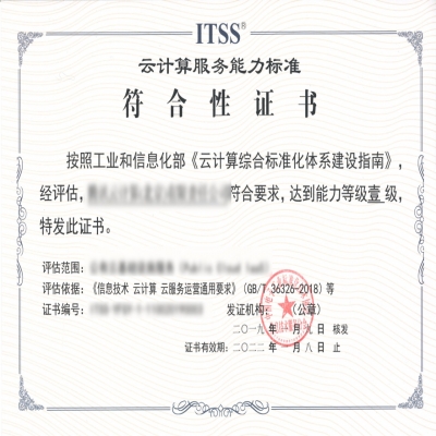 IaaS、SaaS云企看過來！一文讀懂 ITSS 云計算服務能力評估